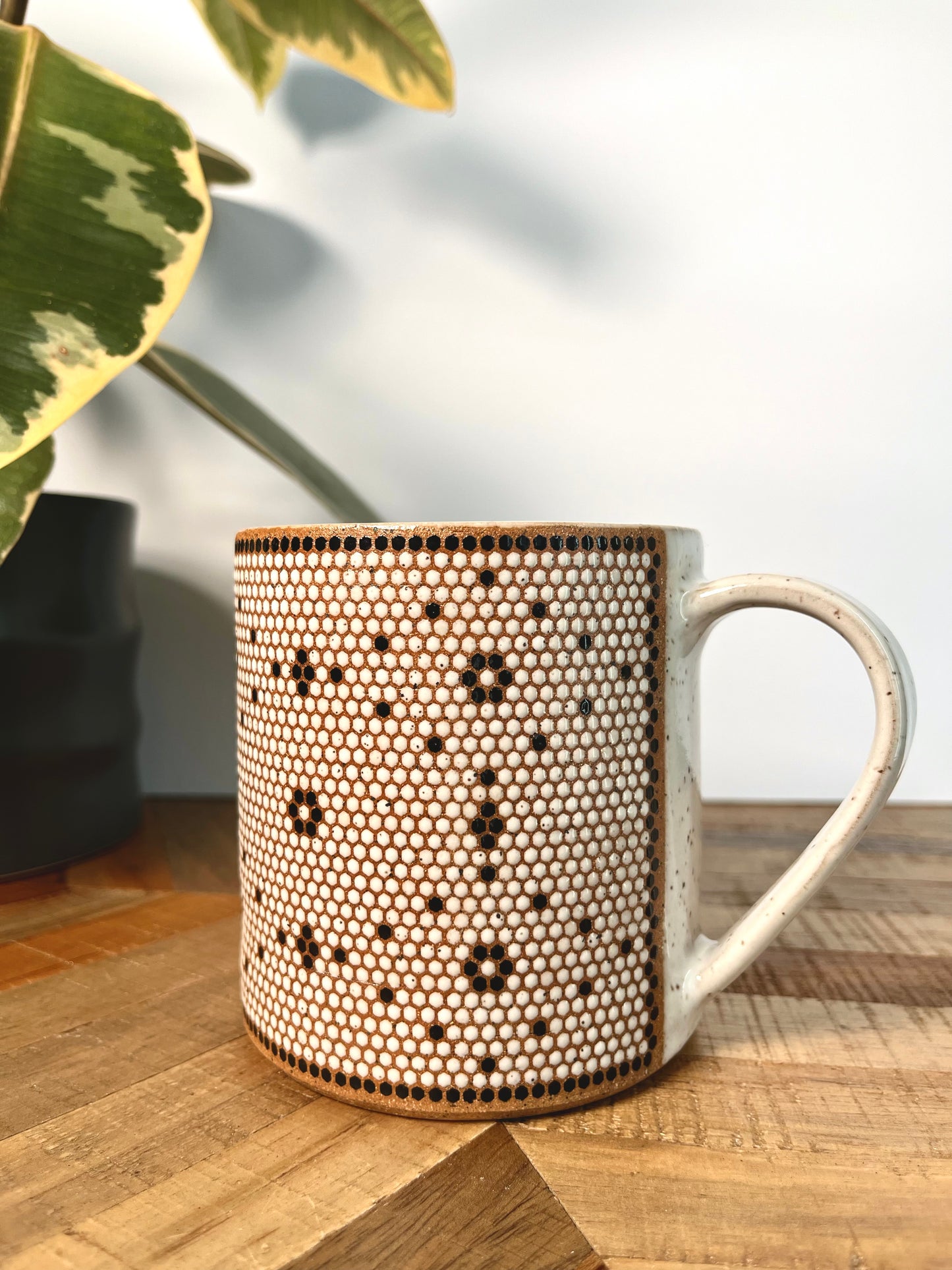 Half & Half Tile Mug