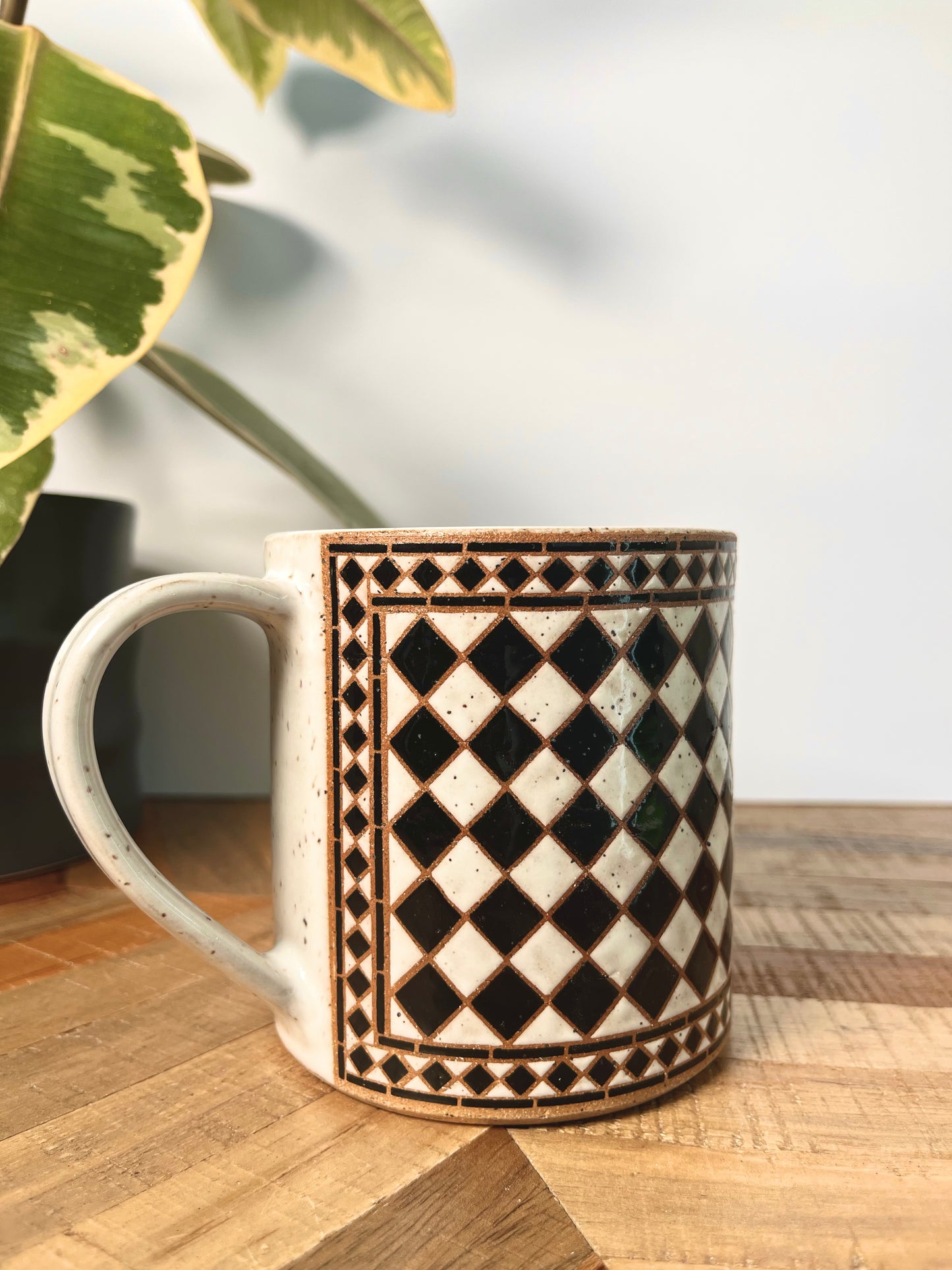Victorian Tile Wraparound Tile Mug