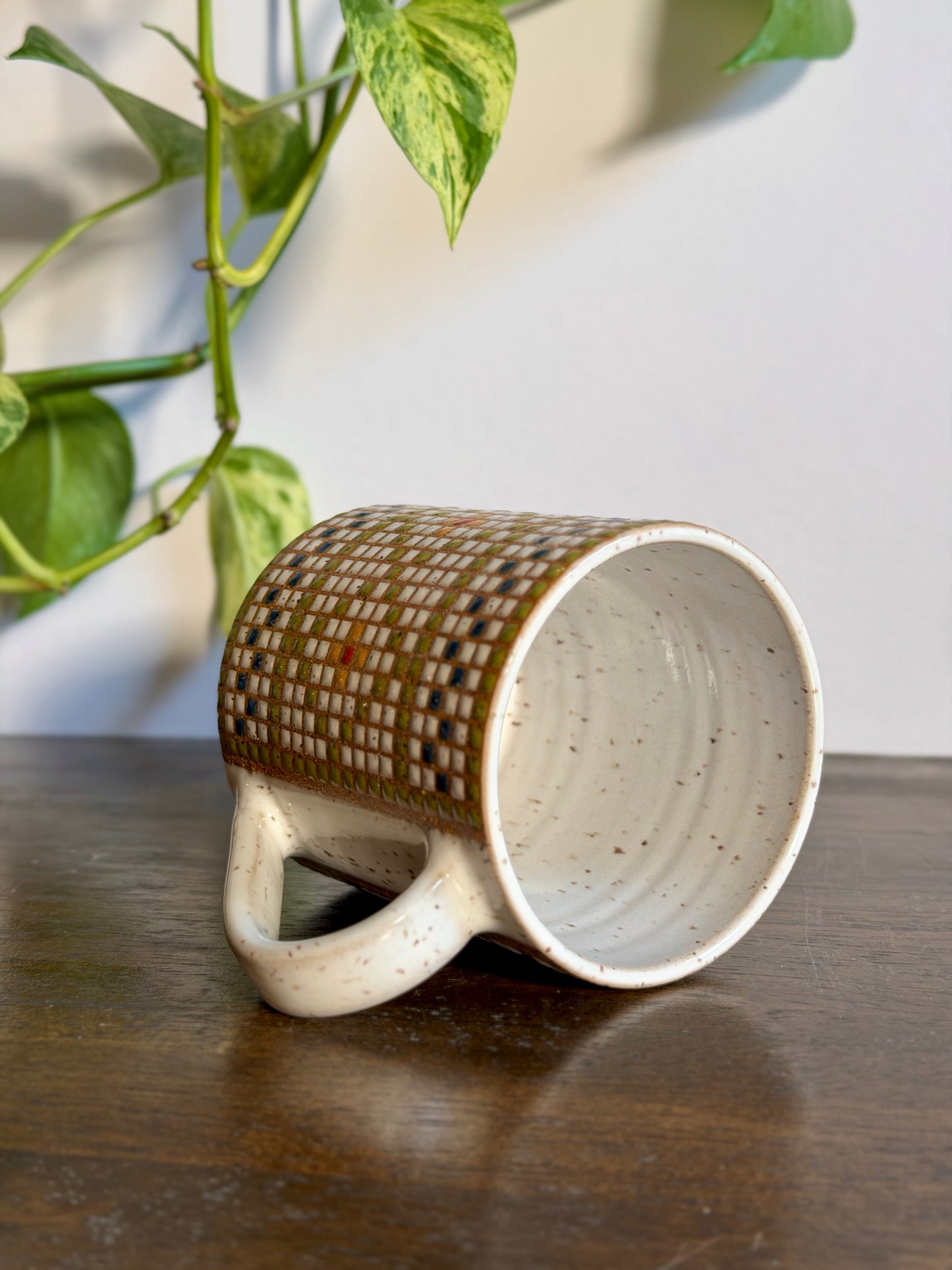 *Preorder* Square Patterned Tile Mug #2