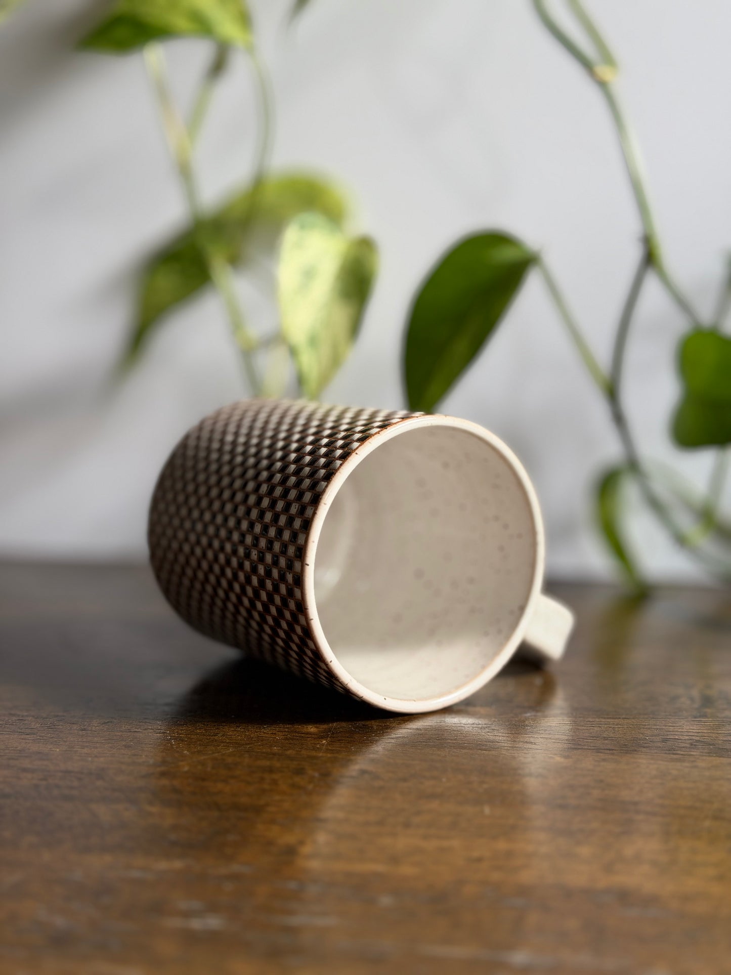 Mini Checkerboard Tile Mug
