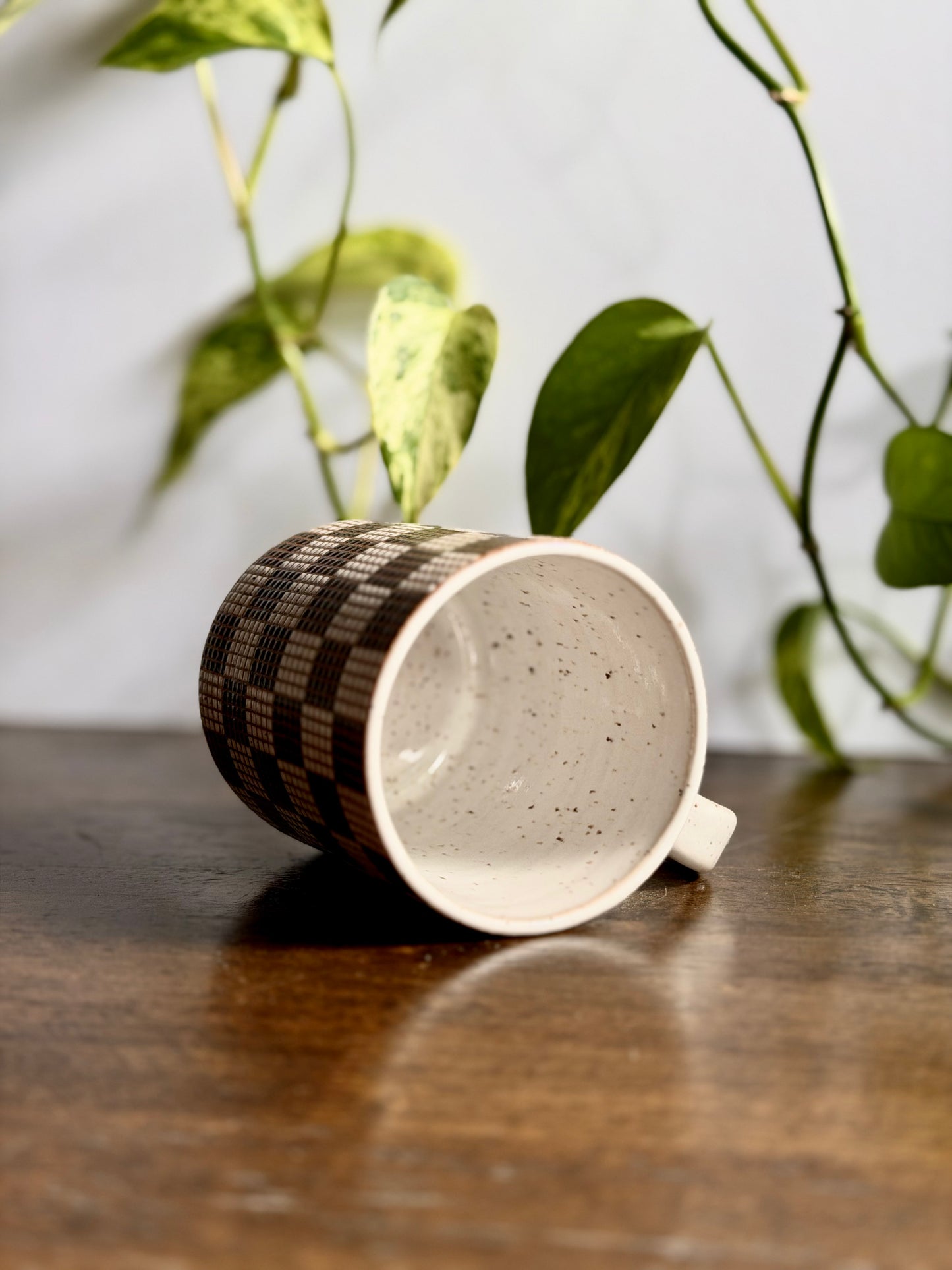 Checkerboard Tile Mug
