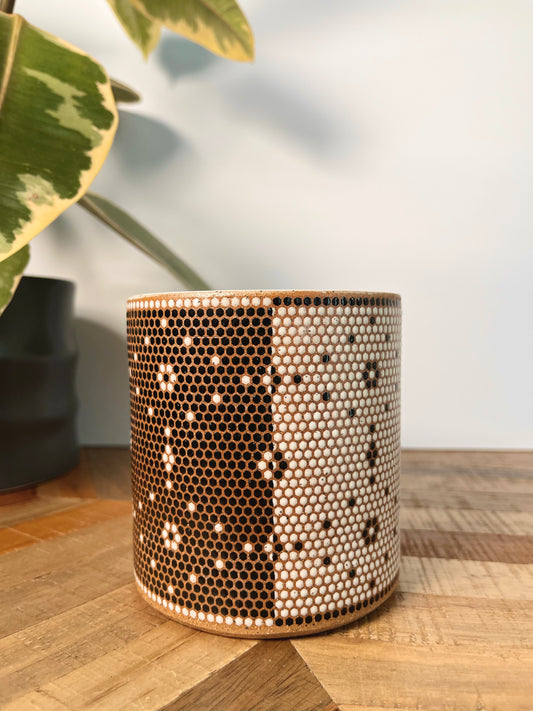 Half & Half Tile Mug