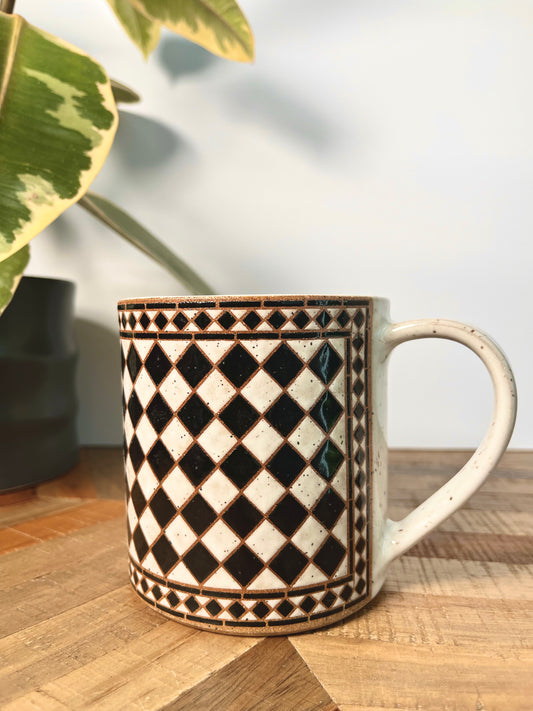 Victorian Tile Wraparound Tile Mug