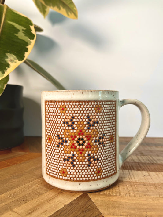 Right-Handed Mosaic Tile Mug