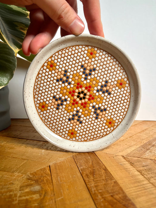 Small Mosiac Tile Plate