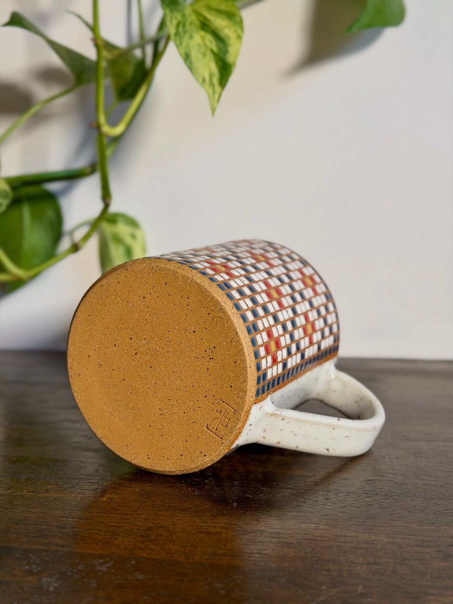 *Preorder* Square Patterned Tile Mug #3
