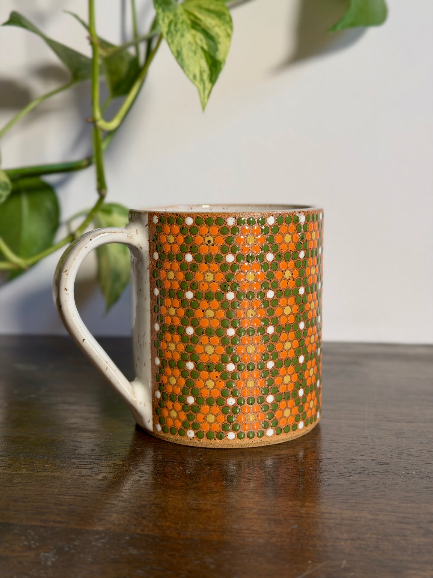 *Preorder* Floral Patterned Tile Mug #1