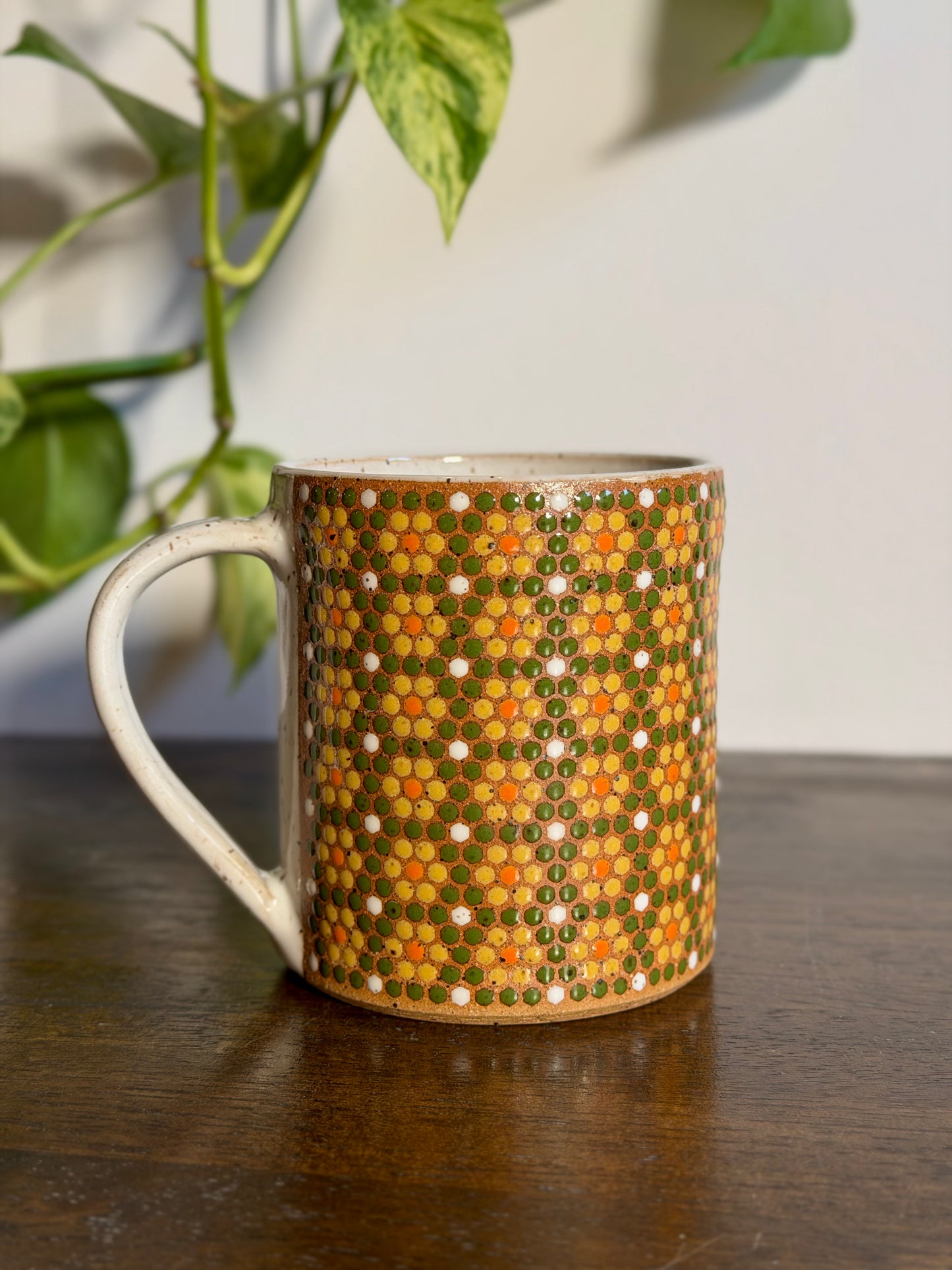 *Preorder* Floral Patterned Tile Mug #2