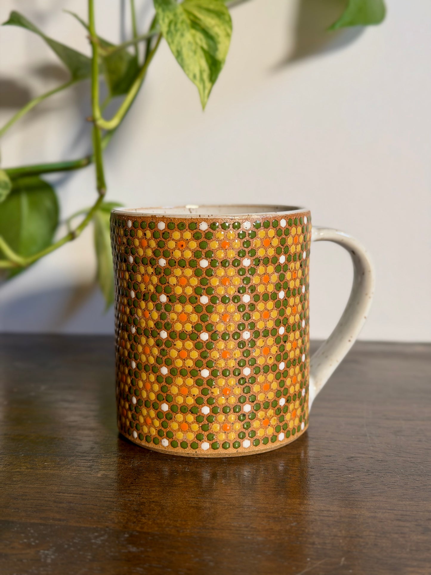 *Preorder* Floral Patterned Tile Mug #2