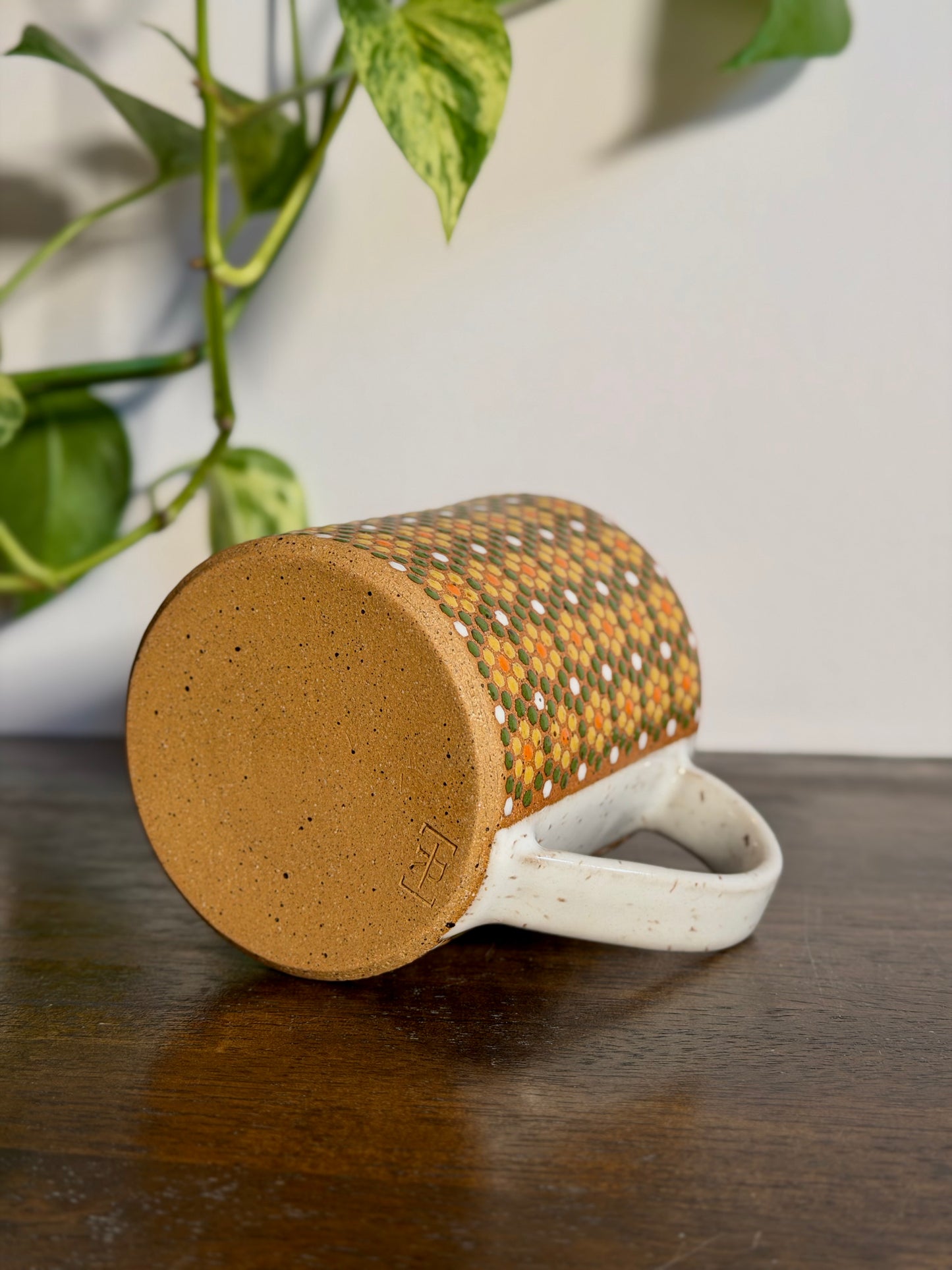 *Preorder* Floral Patterned Tile Mug #2