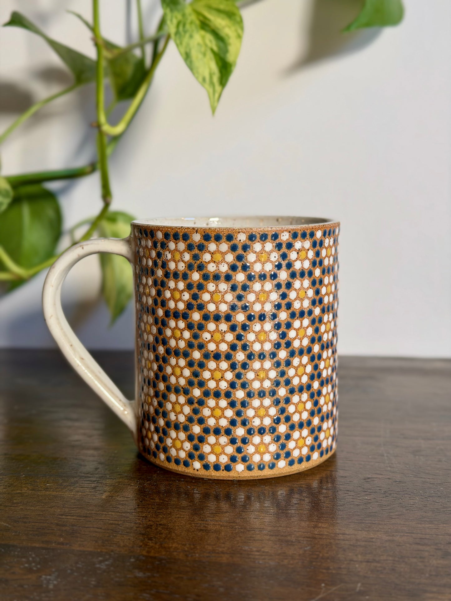 *Preorder* Floral Patterned Tile Mug #3