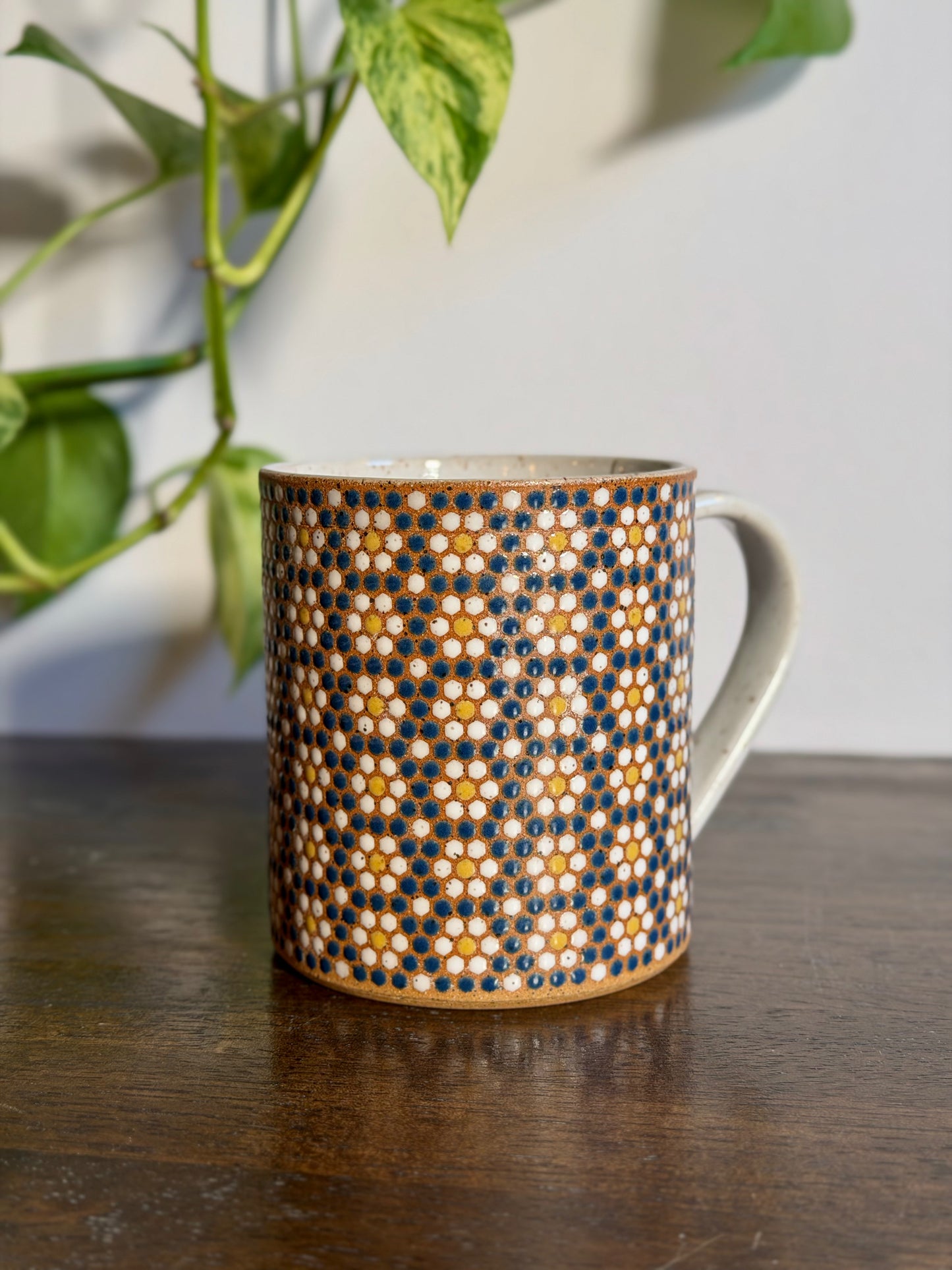 *Preorder* Floral Patterned Tile Mug #3