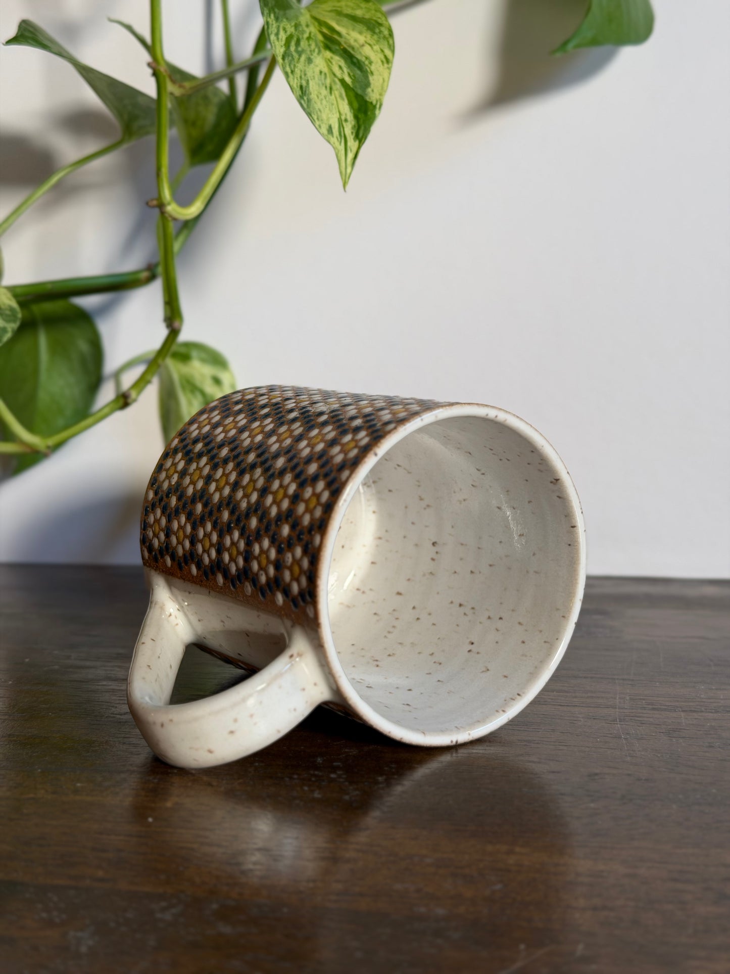 *Preorder* Floral Patterned Tile Mug #3