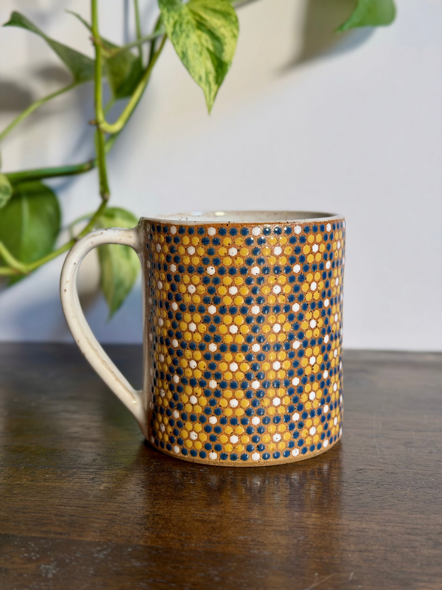 *Preorder* Floral Patterned Tile Mug #4