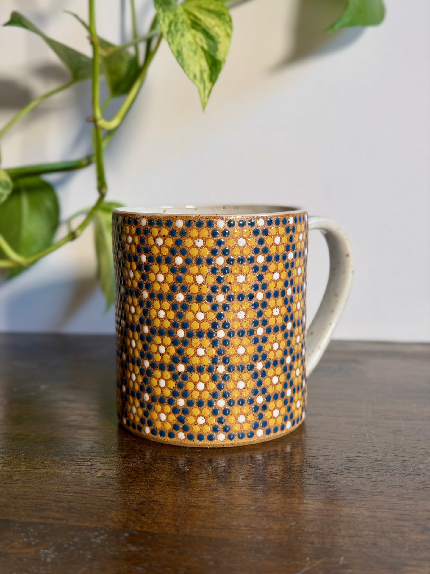 *Preorder* Floral Patterned Tile Mug #4