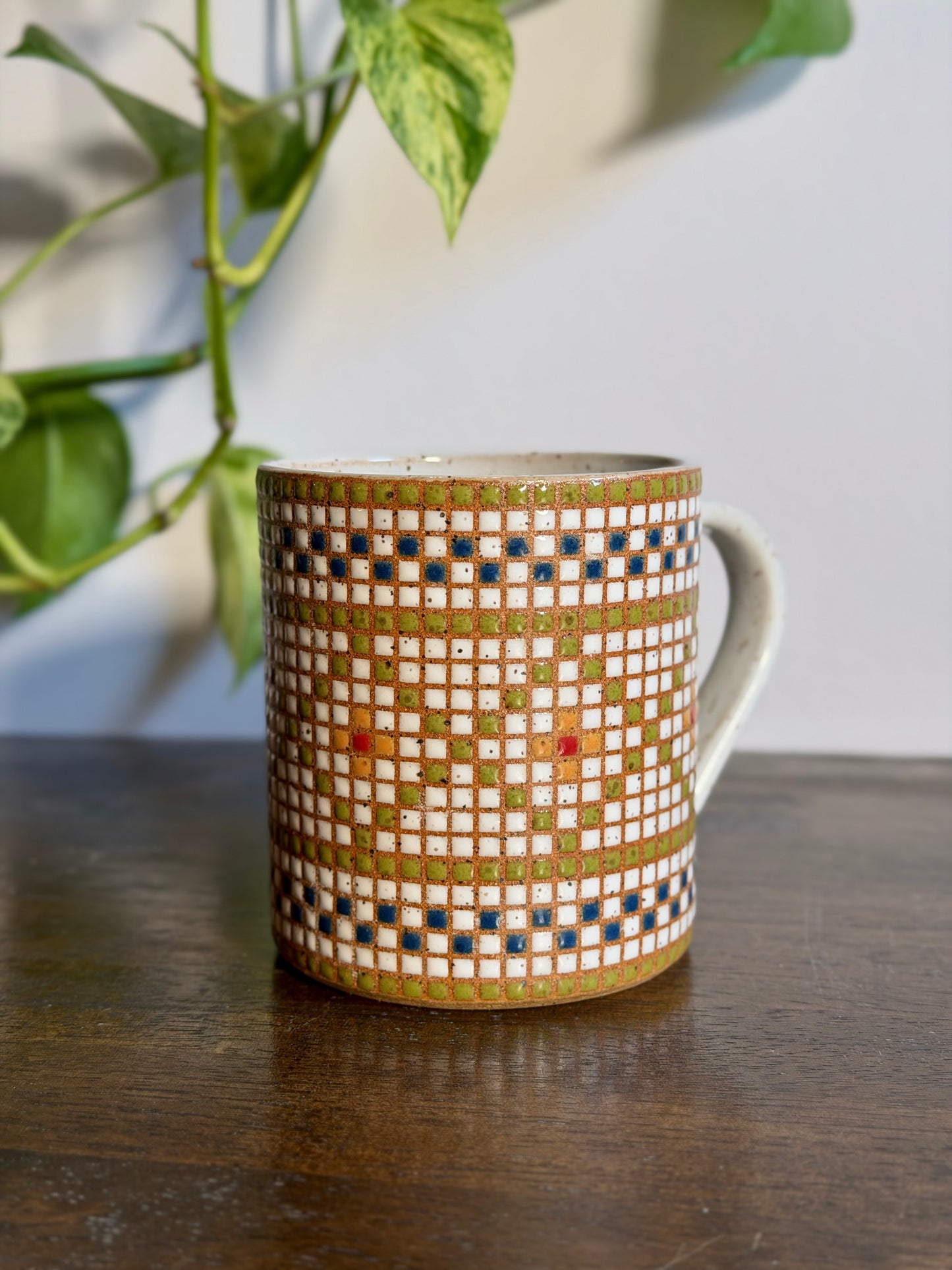 *Preorder* Square Patterned Tile Mug #2