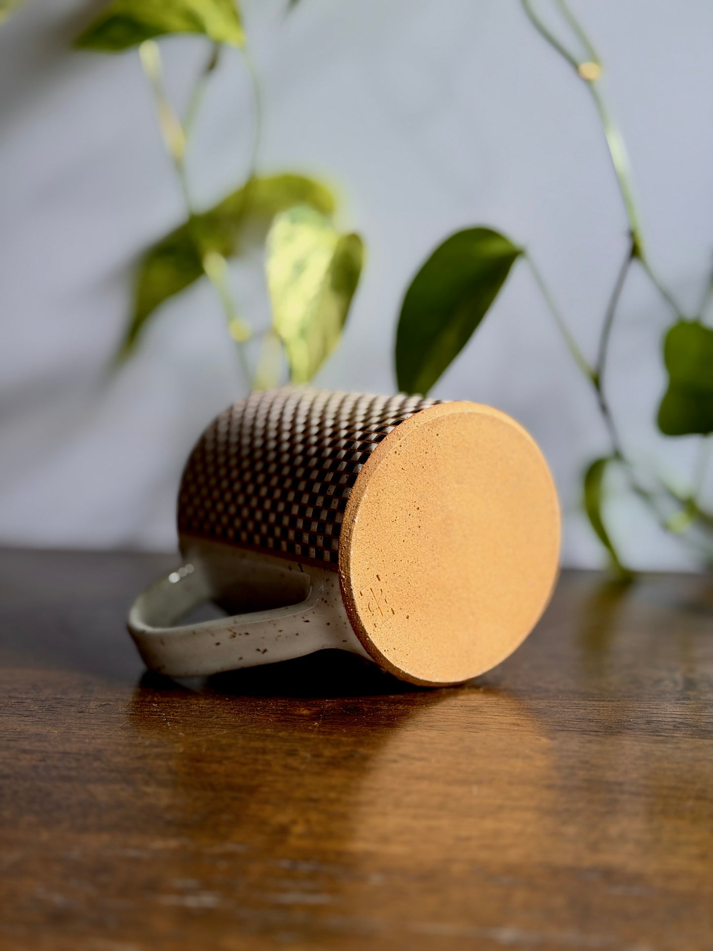 Mini Checkerboard Tile Mug