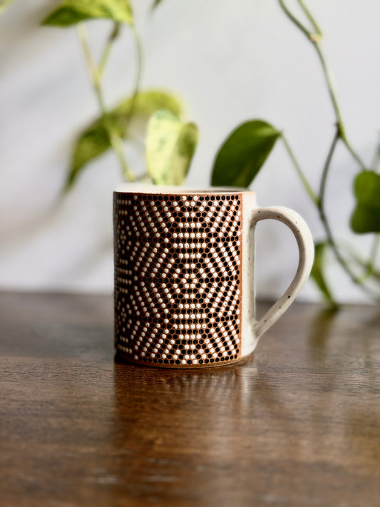 Hex Kaleidoscope Tile Mug