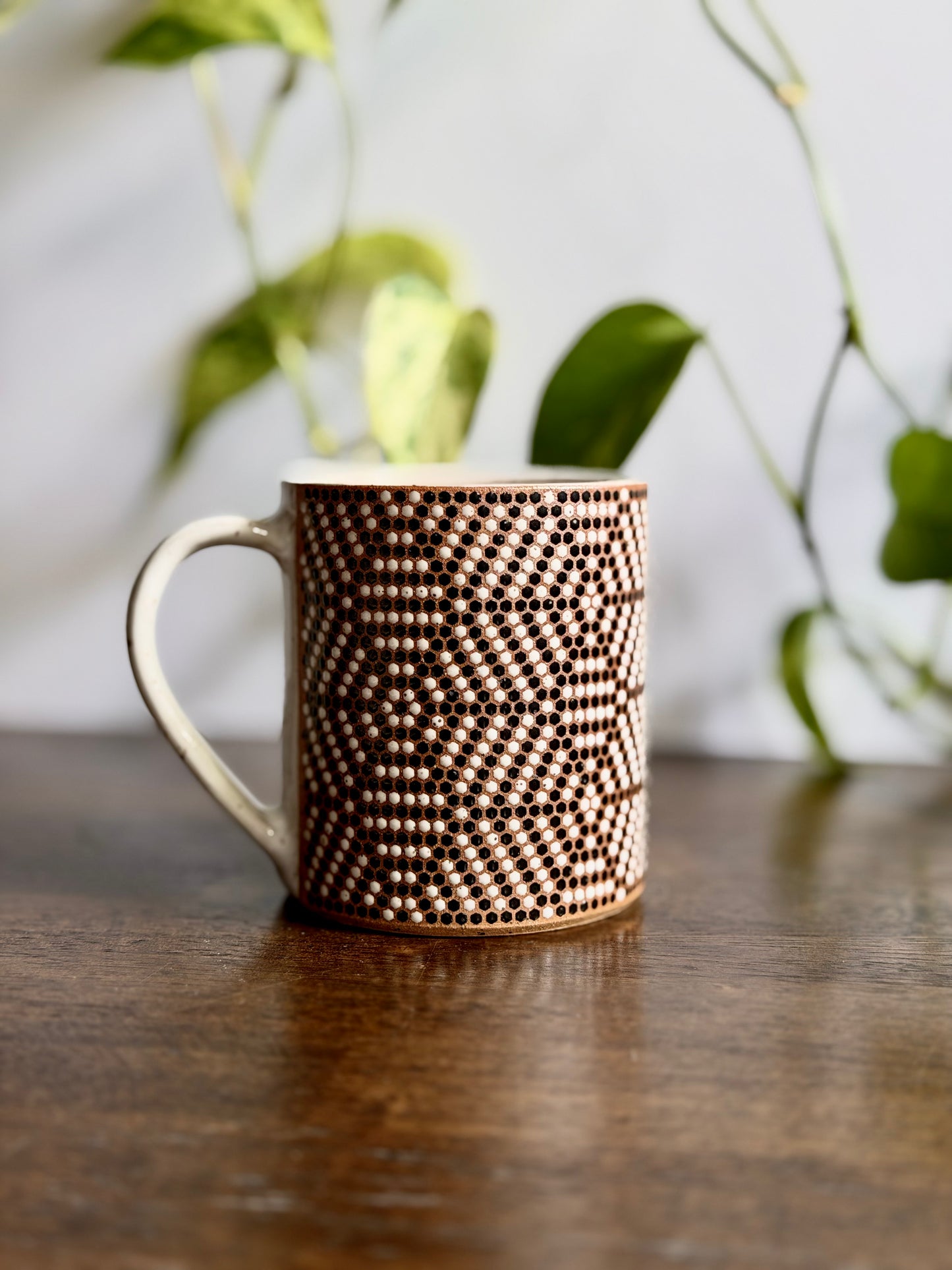 Hex Kaleidoscope Tile Mug