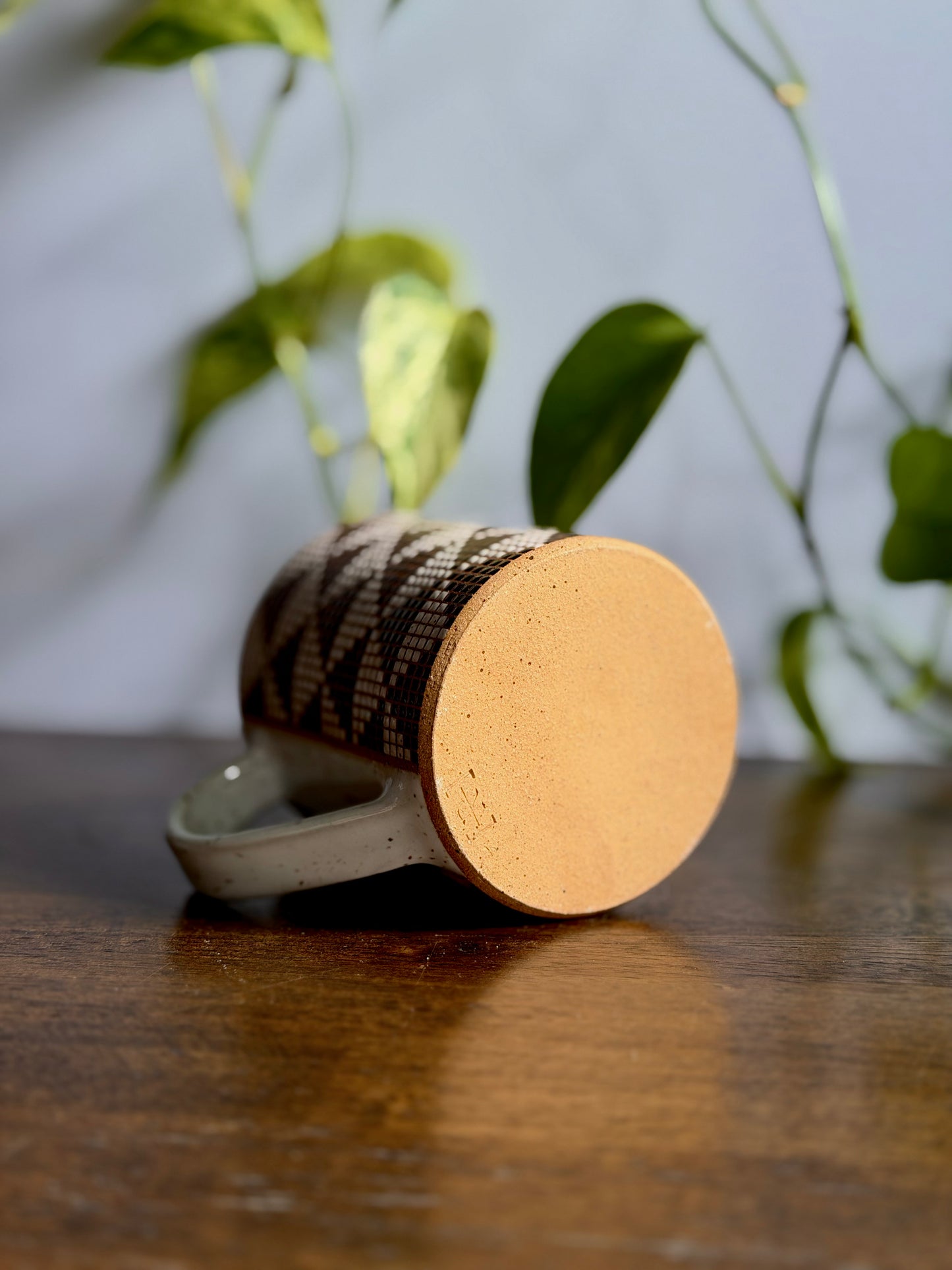 Triangles Tile Mug