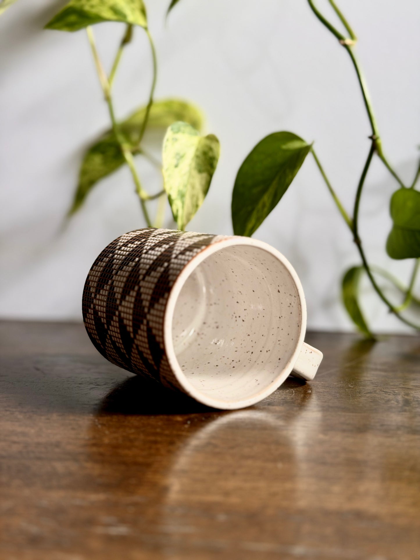 Triangles Tile Mug