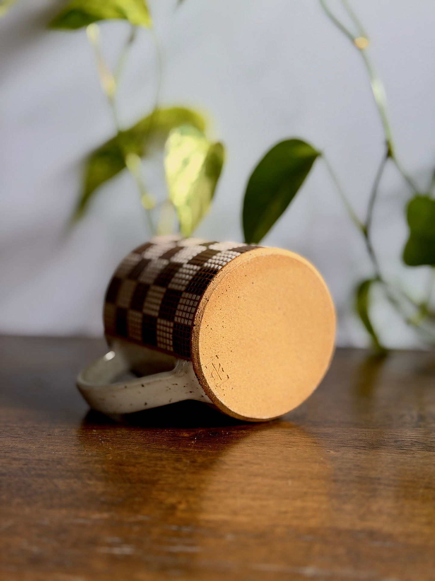 Checkerboard Tile Mug