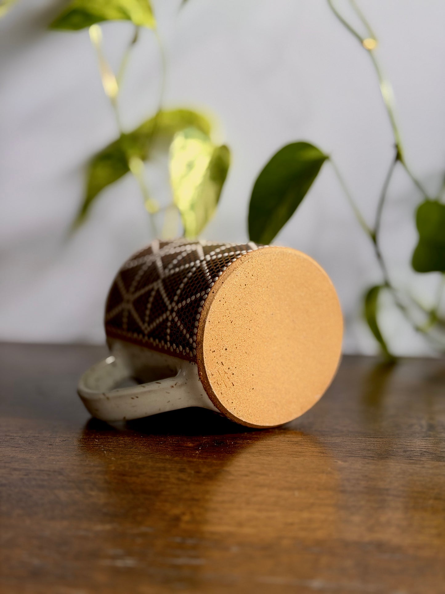 Hex Triangles Tile Mug