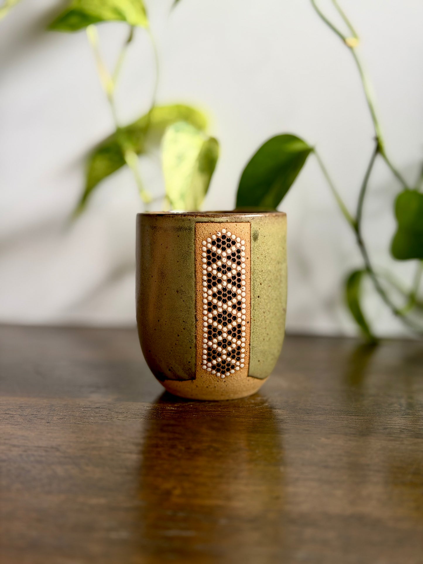 Satin Green Tumbler #1