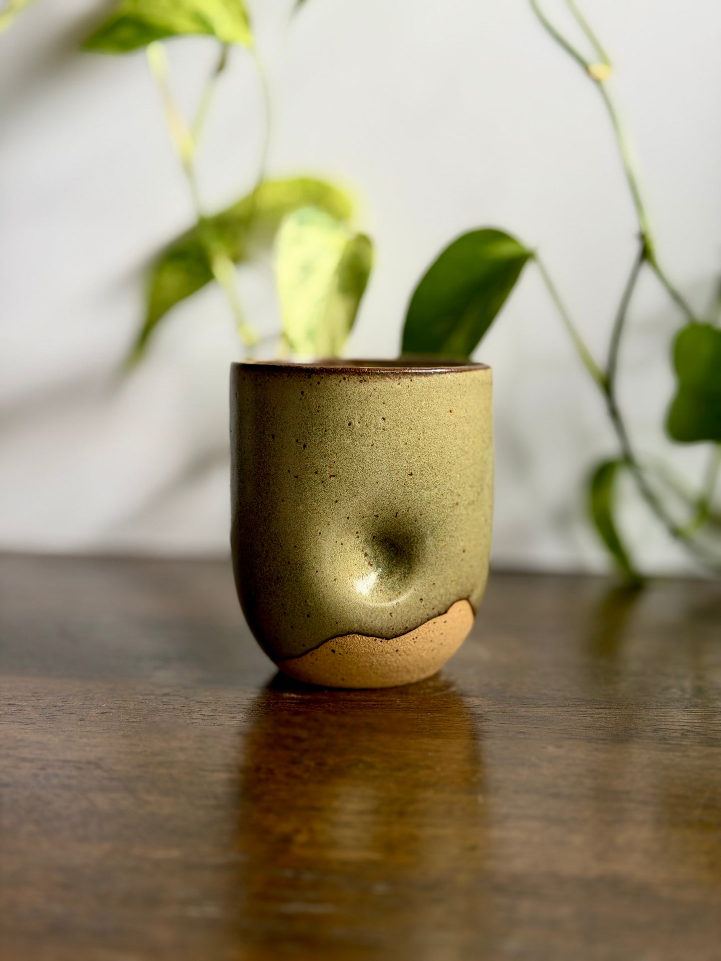 Satin Green Tumbler #1
