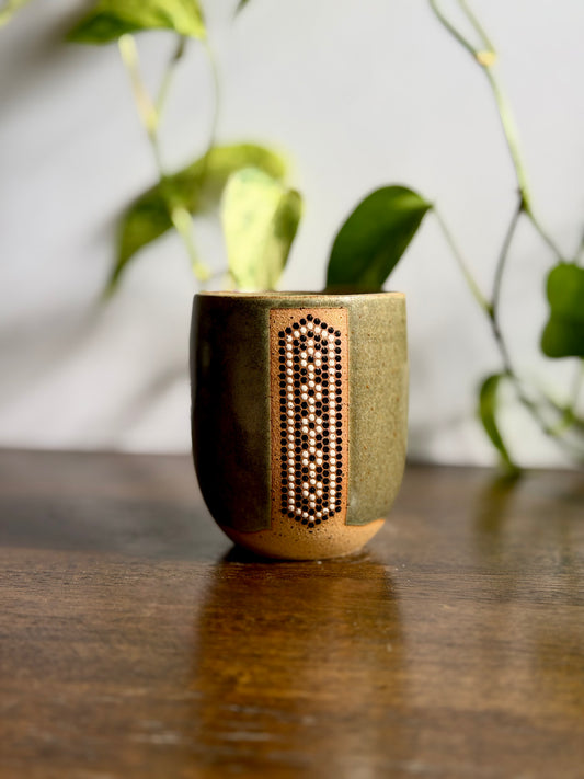 Satin Green Tumbler #2