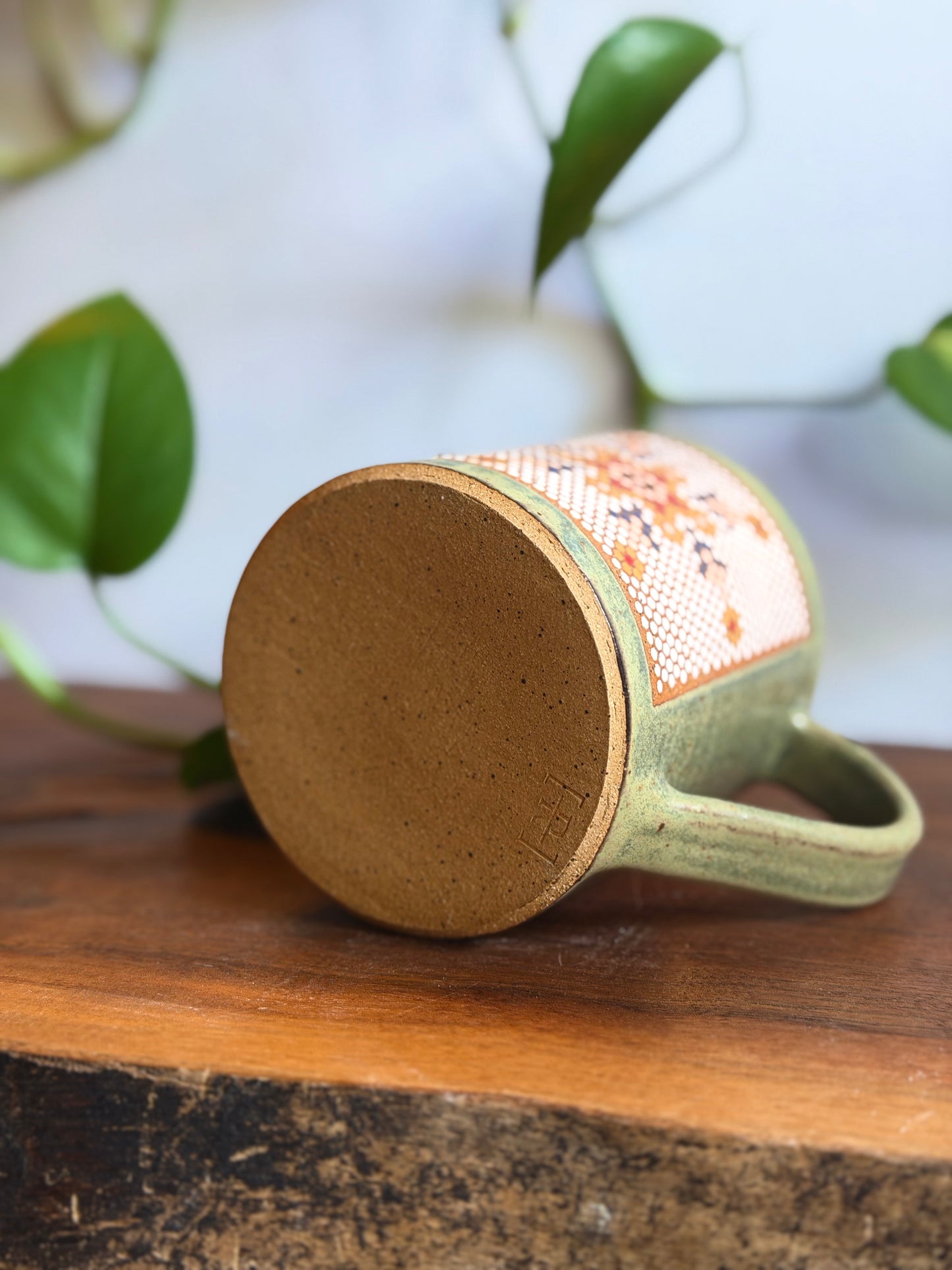 Right-Handed Satin Green Mosaic