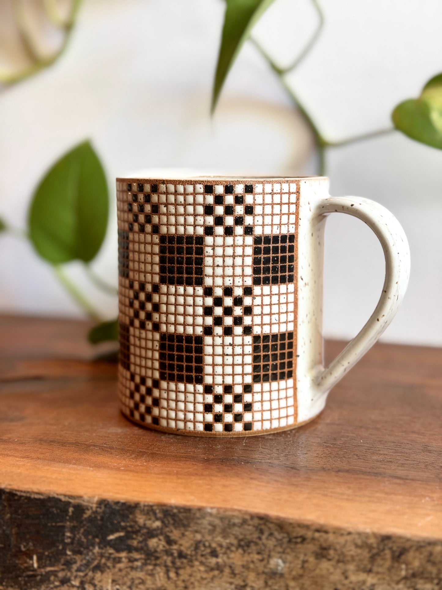 Checkerboard Tile Mug