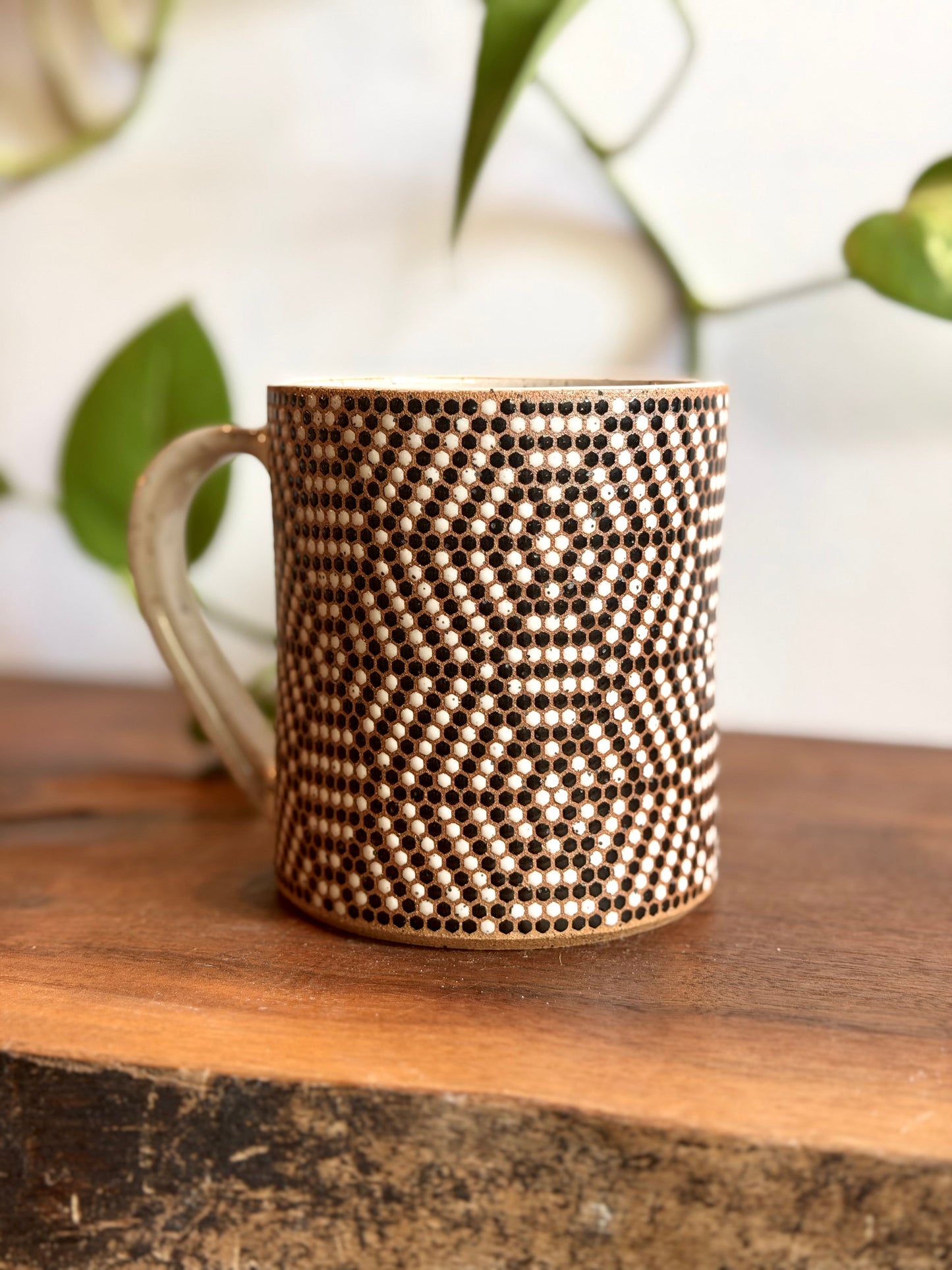 Hex Kaleidoscope Tile Mug