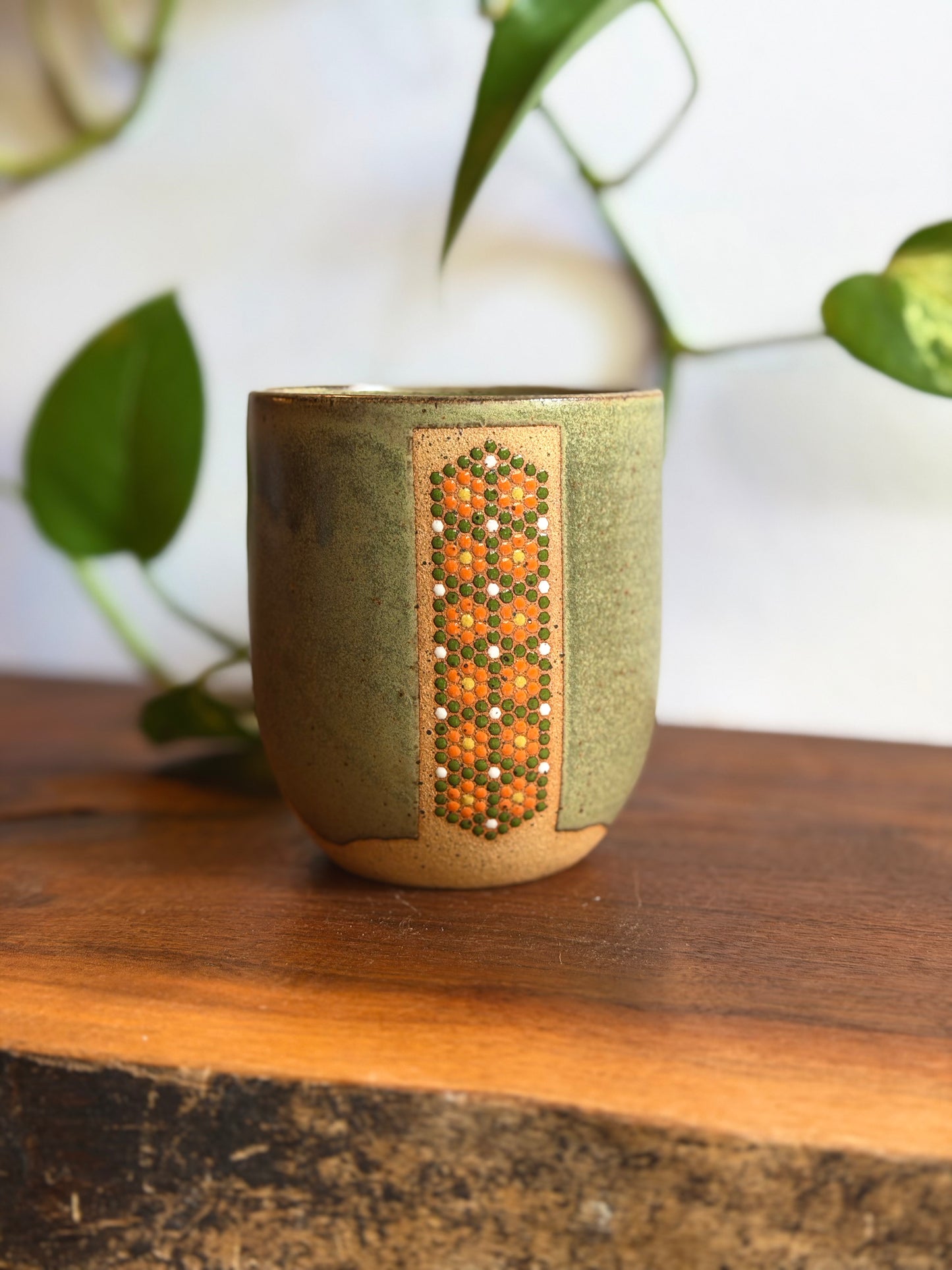 Satin Green Tumbler #1