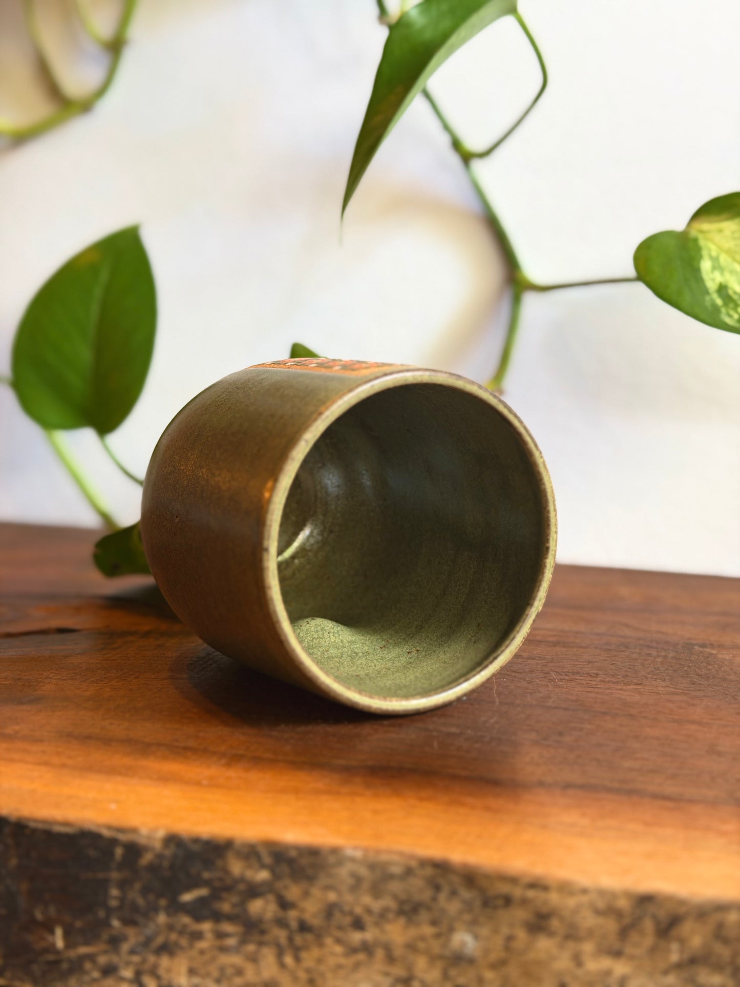 Satin Green Tumbler #1
