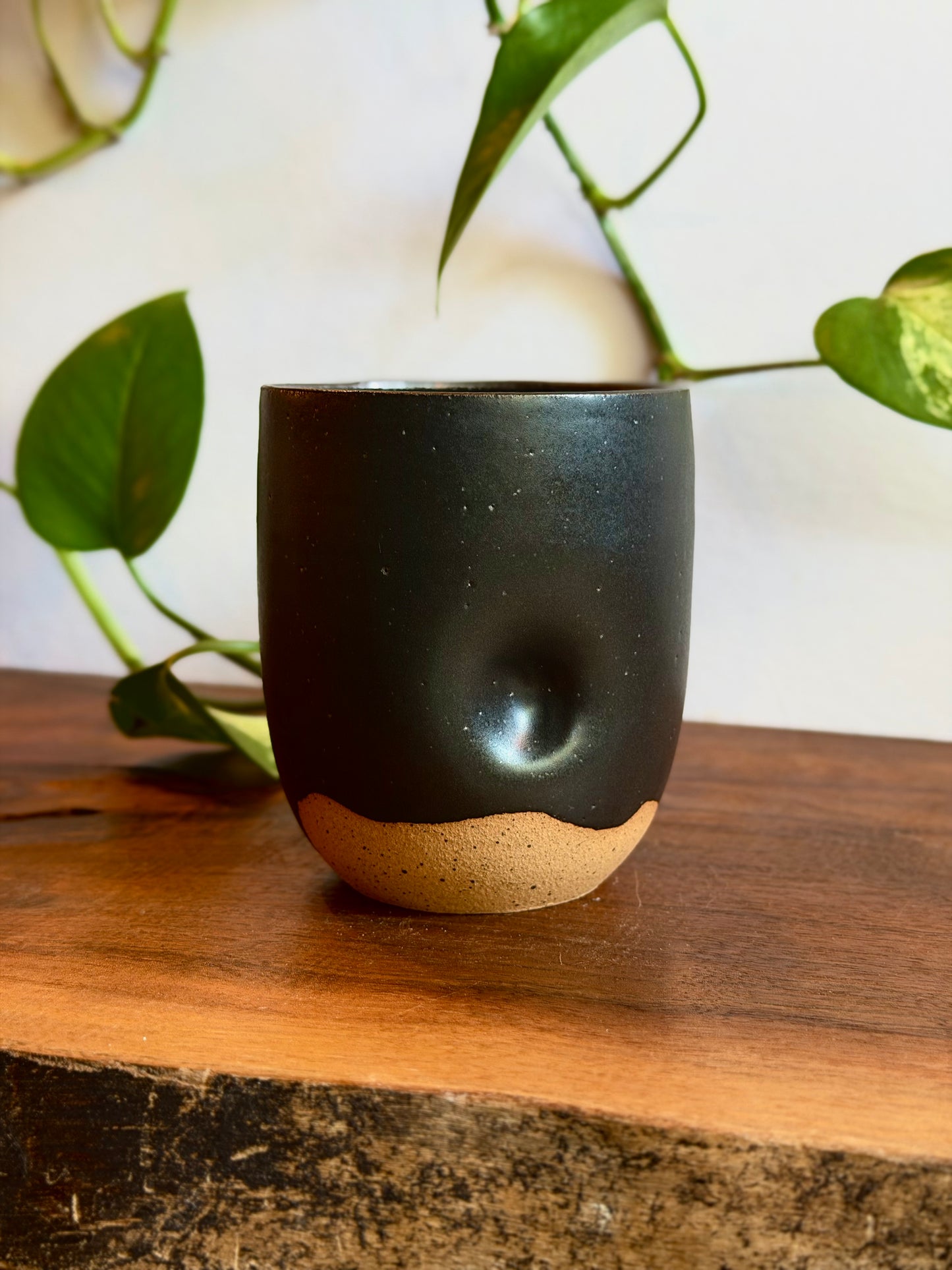 Satin Black Ice Cream Tumbler