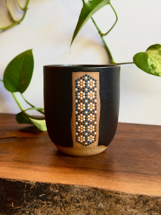 *SECONDS* Satin Black Tumbler #1