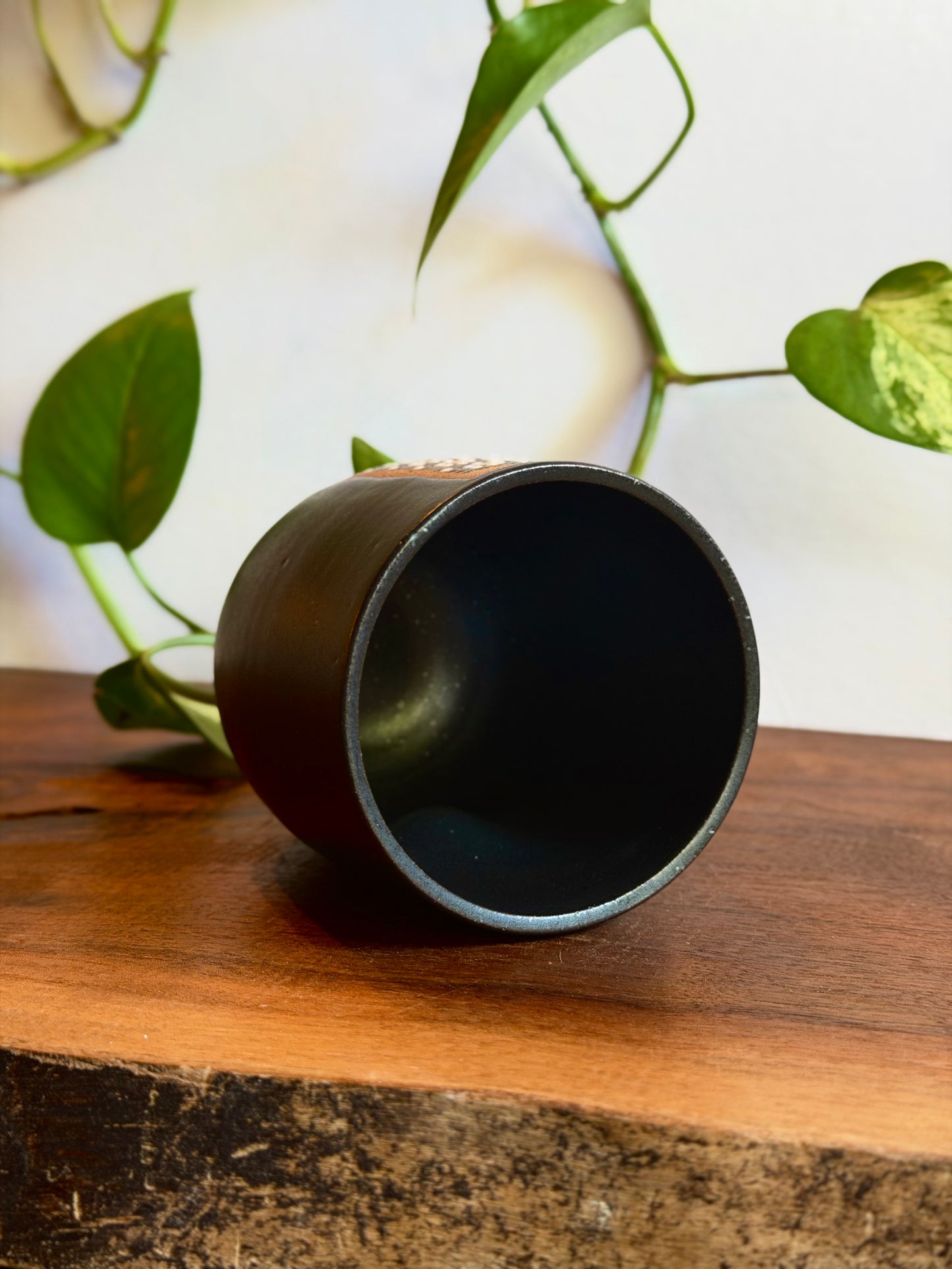 *SECONDS* Satin Black Tumbler #1