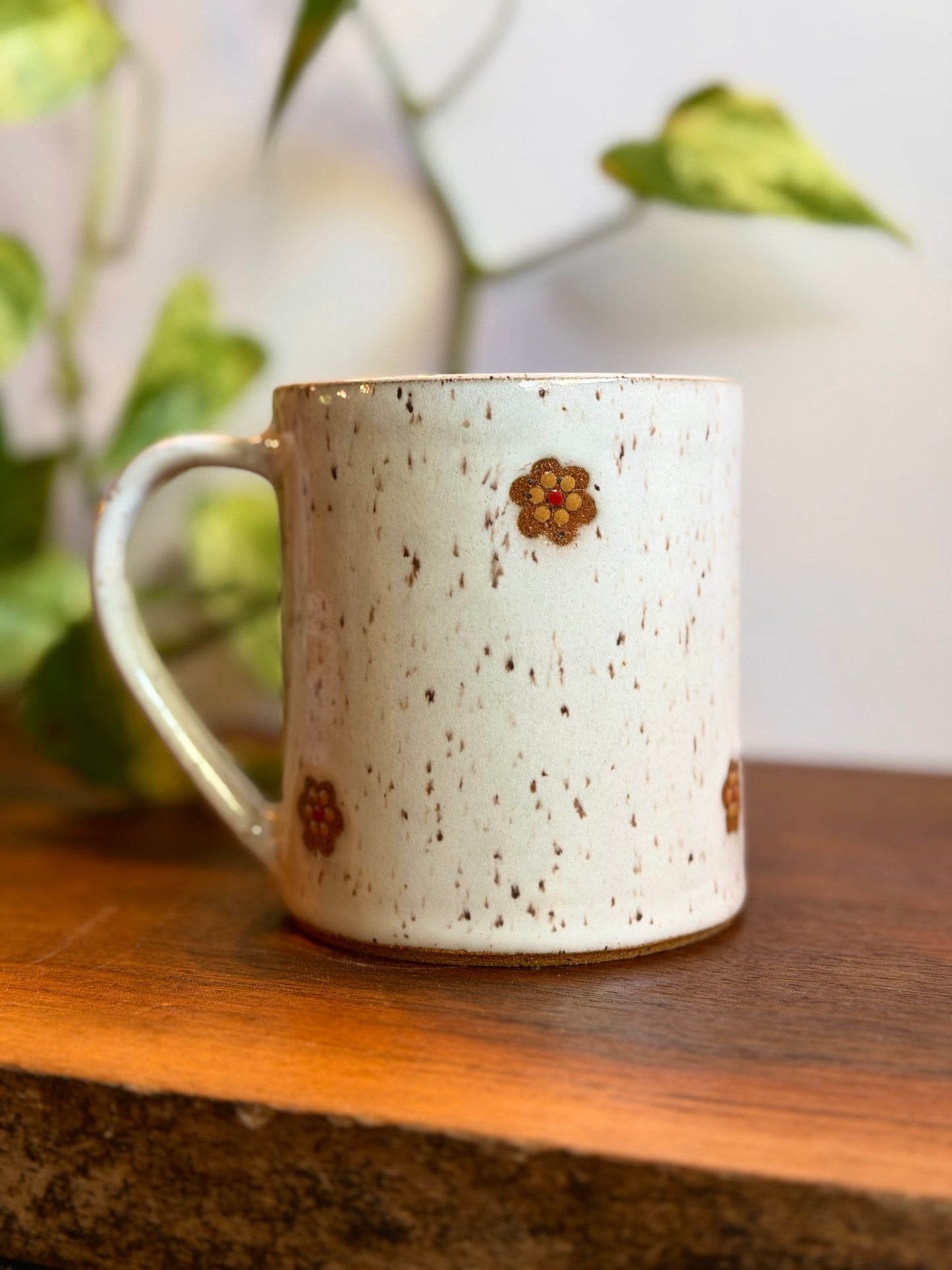 Right-Handed Glossy White Mosaic